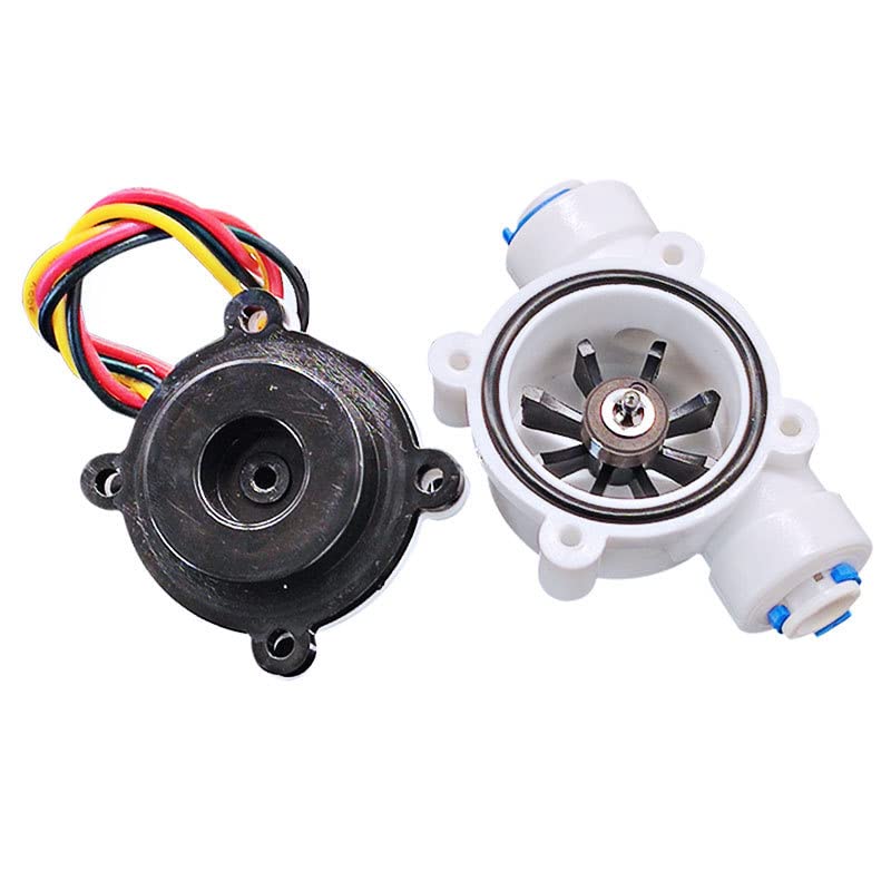 0.3-6L/min Water Flow Sensor, 1/4" Switch Hall Effect Flow Meter Liquid Meter Meter for Water Heater and Coffee Machine, YF-S402B - Image 3