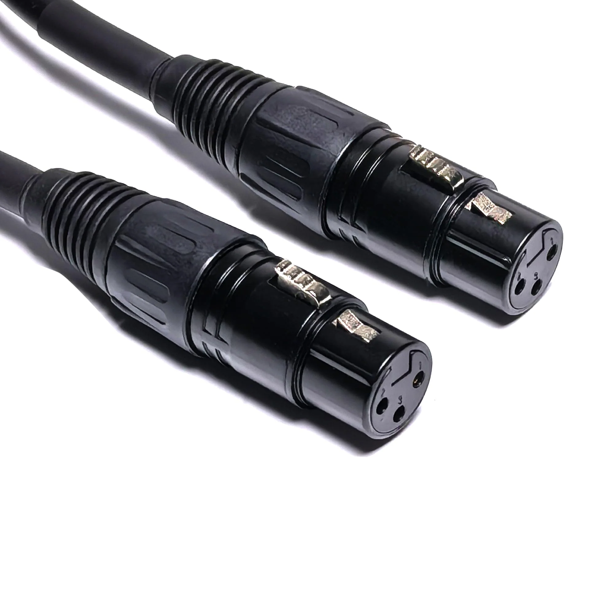023 6in 1/4 TRS to XLR Female Adapter, 6.35 to XLR Female, XLR to 1/4 Adapter 1/4 Audio Cable 6in/2pack - Image 4