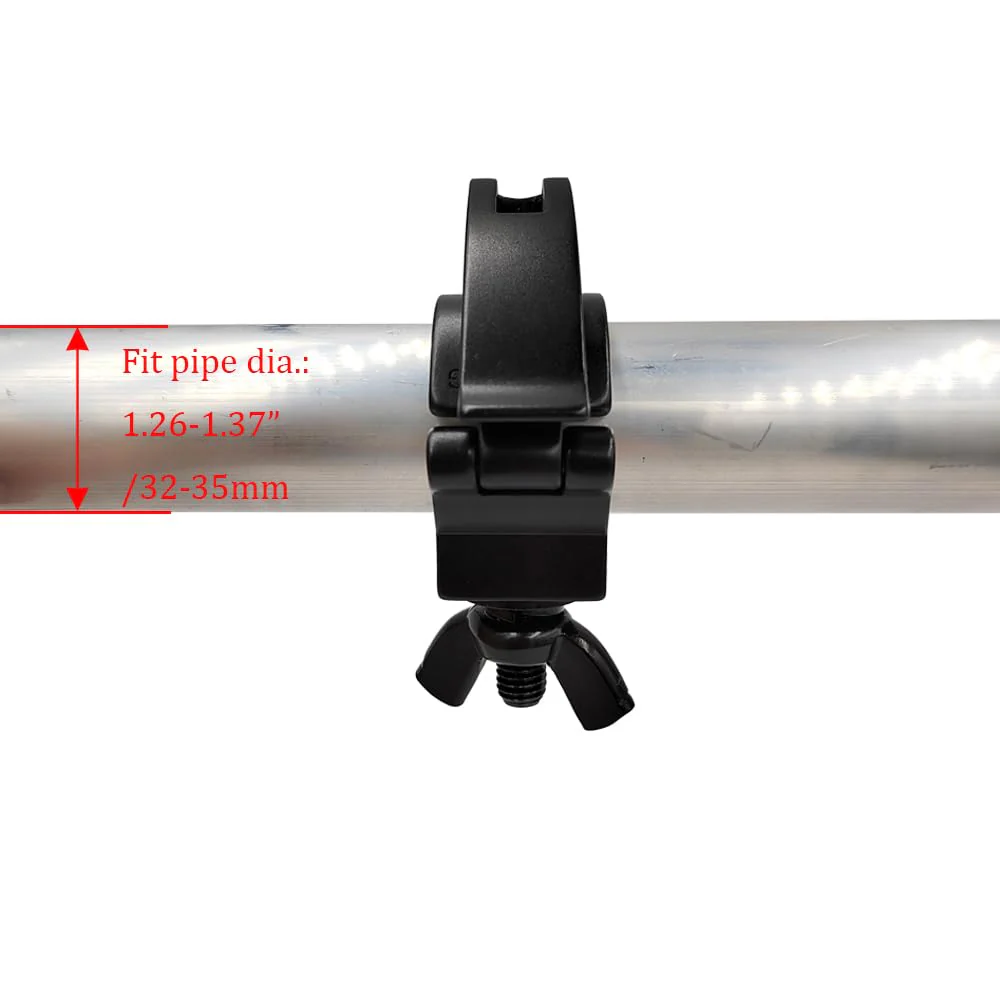1.26-1.37inch Quick Release Stage Light Clamp Truss Clamps Heavy Duty 165lbs Dj Light Clamps Fit Pipe OD 32-35mm F24 2Pack - Image 5