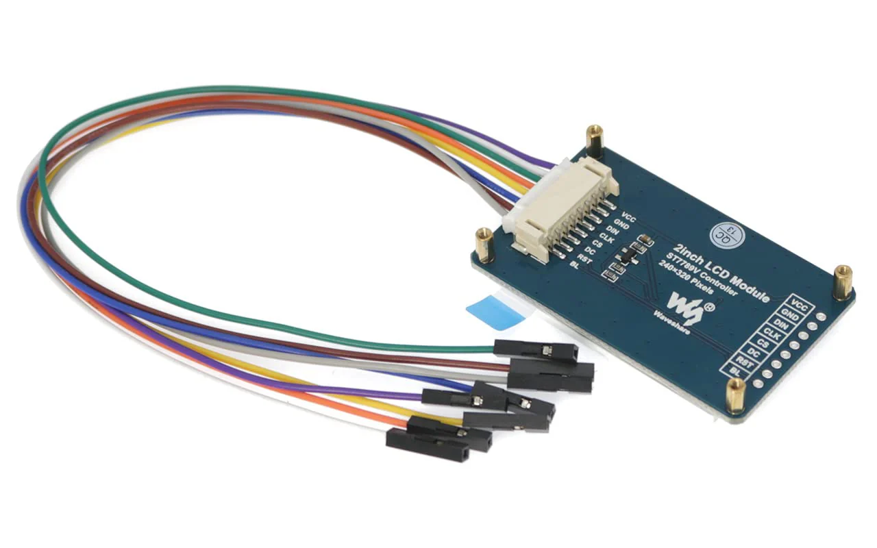 1.3 inch OLED Display HAT 128 x 64 Pixels 4-Wire SPI 3-Wire SPI I2C Interface Embedded Controller Direct-pluggable for Raspberry Pi 2B/3B/Zero/Zero W with Examples - Image 2