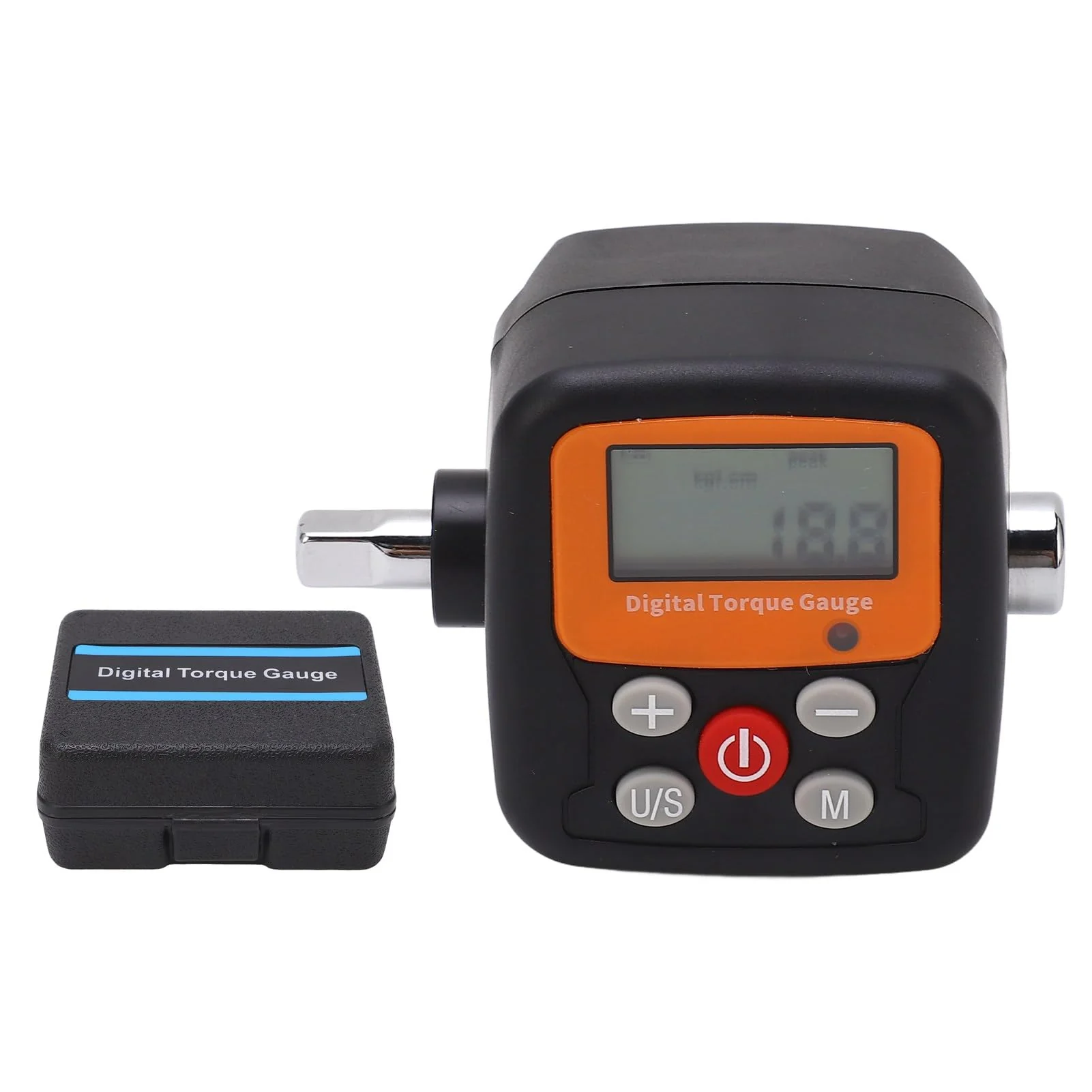 1/4" Drive Digital Torsion Meter 0.9-30Nm Torsion Meter Electronic Torsion Adapter Meter for Car Repair - Image 2