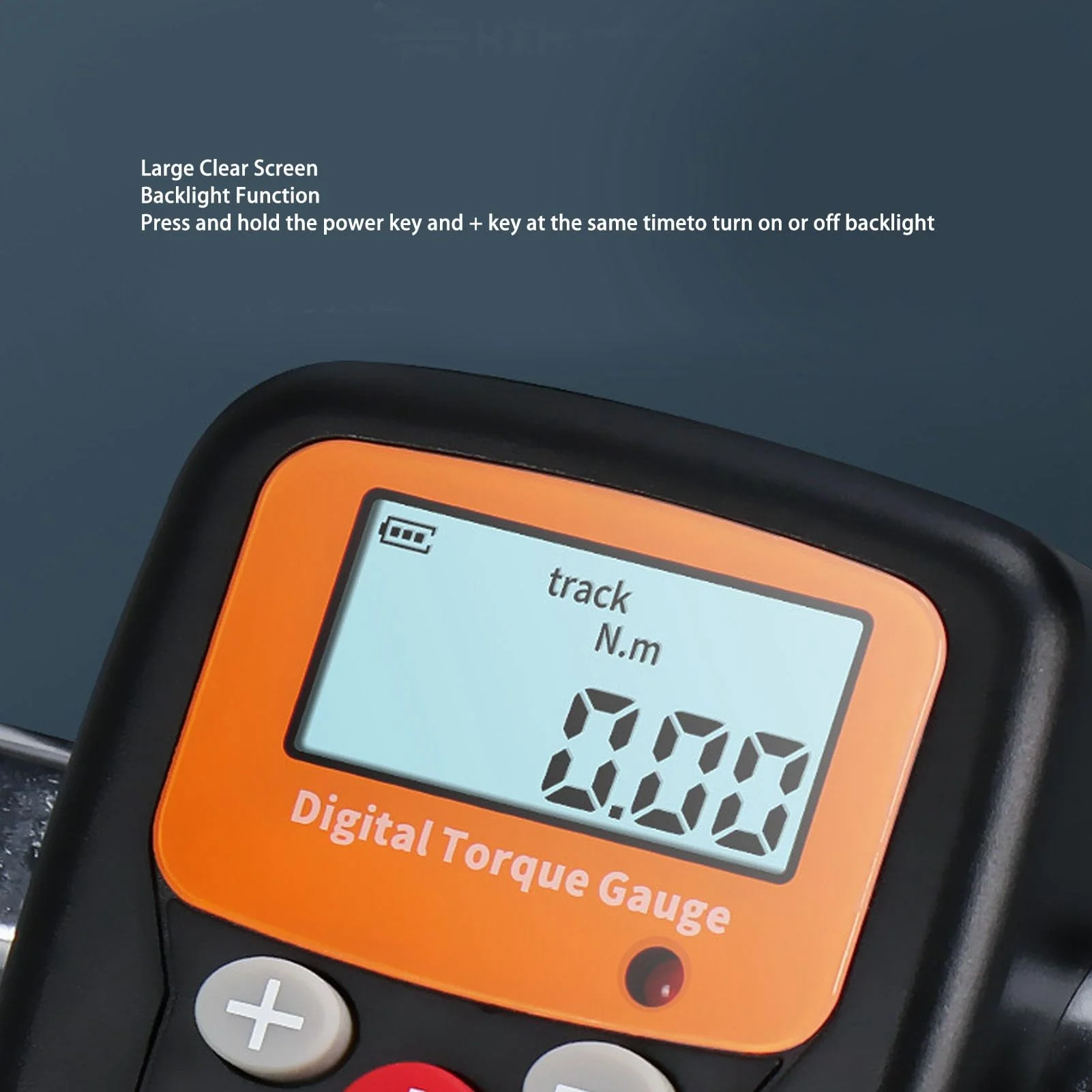 1/4" Drive Digital Torsion Meter 0.9-30Nm Torsion Meter Electronic Torsion Adapter Meter for Car Repair - Image 6