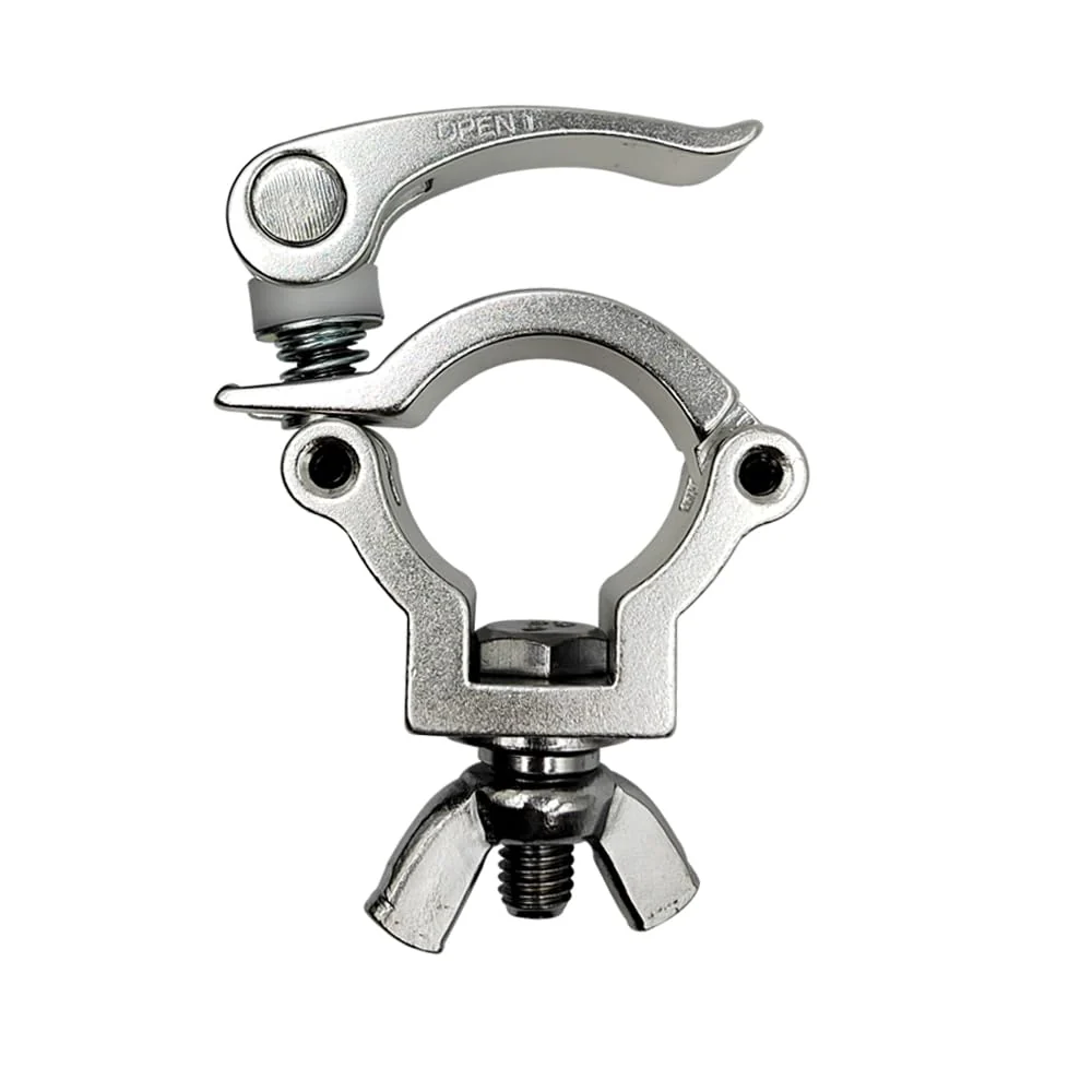 1.5" Quick Release Stage Lighting Clamp Aluminum Alloy Heavy Duty 165lbs DJ Light Pipe Clamps Fit Pipe OD 36-39mm - Image 5