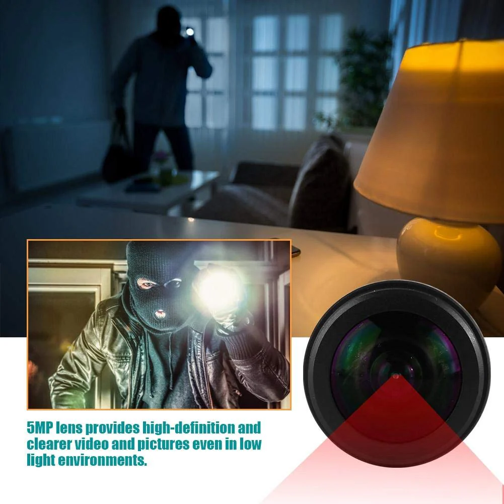 1.56mm f/2.0 5MP HD Fisheye Lens Professional 1/2.5 180 Degree Wide Angle with Thread for CCTV Surveillance Camera - Image 4
