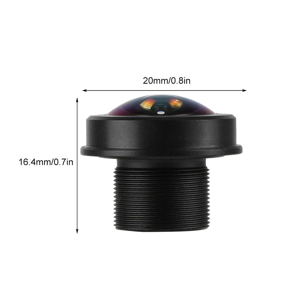 1.56mm f/2.0 5MP HD Fisheye Lens Professional 1/2.5 180 Degree Wide Angle with Thread for CCTV Surveillance Camera - Image 7