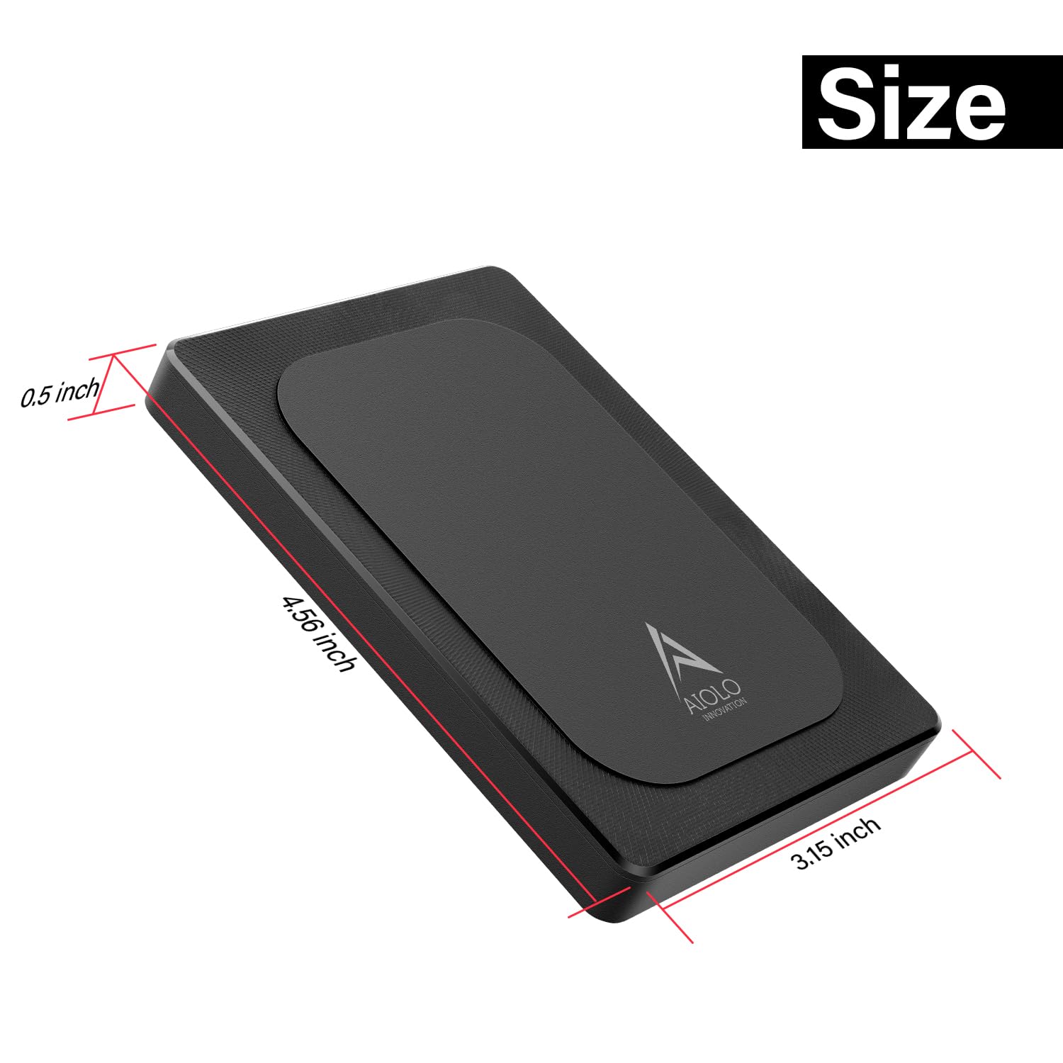 1.5TB External Hard Drive Ultra Slim Portable HDD-USB 3.0 for PC, Mac, Laptop, PS4, Xbox one,Xbox 360 Model A4 1.5TB - Image 2