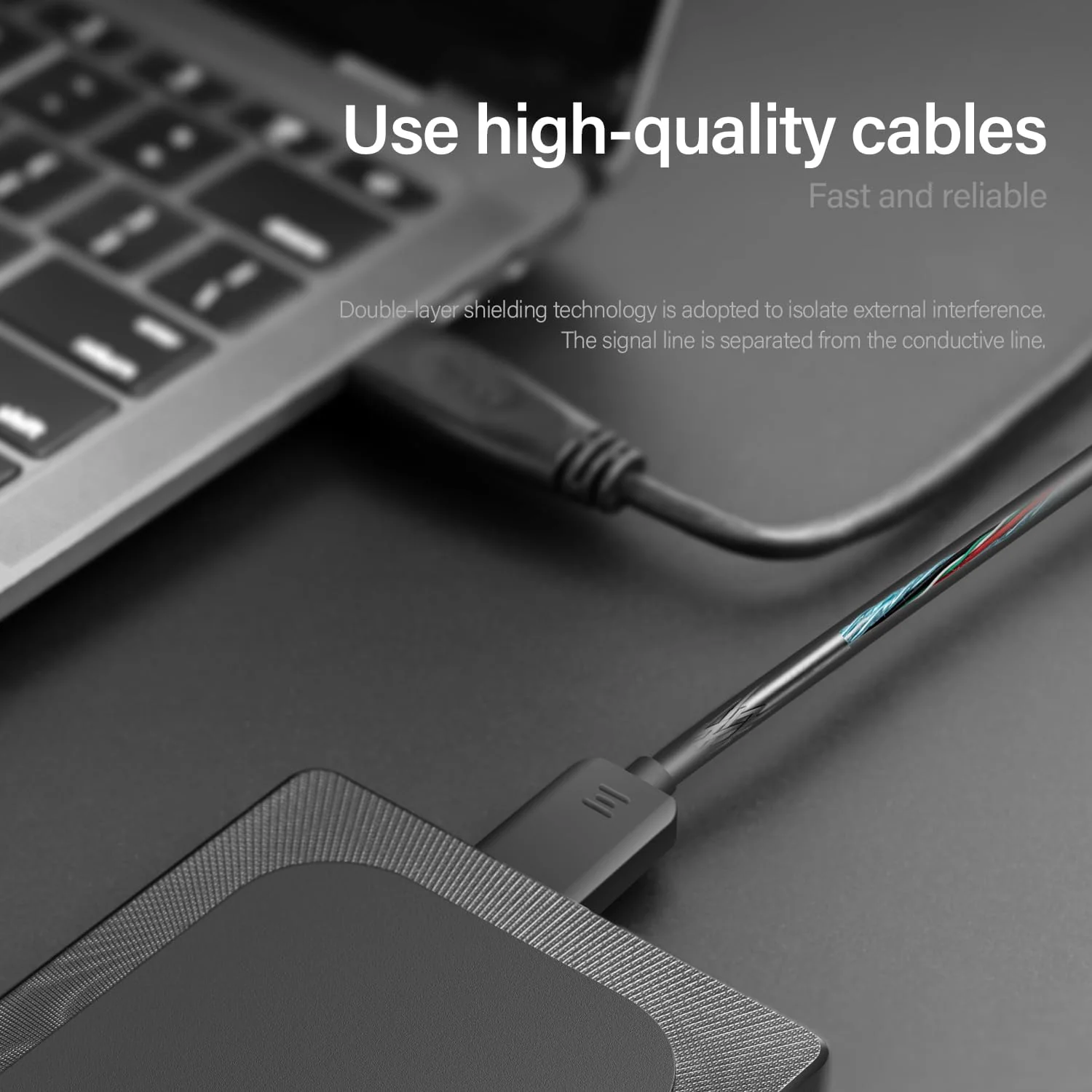 1.5TB External Hard Drive Ultra Slim Portable HDD-USB 3.0 for PC, Mac, Laptop, PS4, Xbox one,Xbox 360 Model A4 1.5TB - Image 7