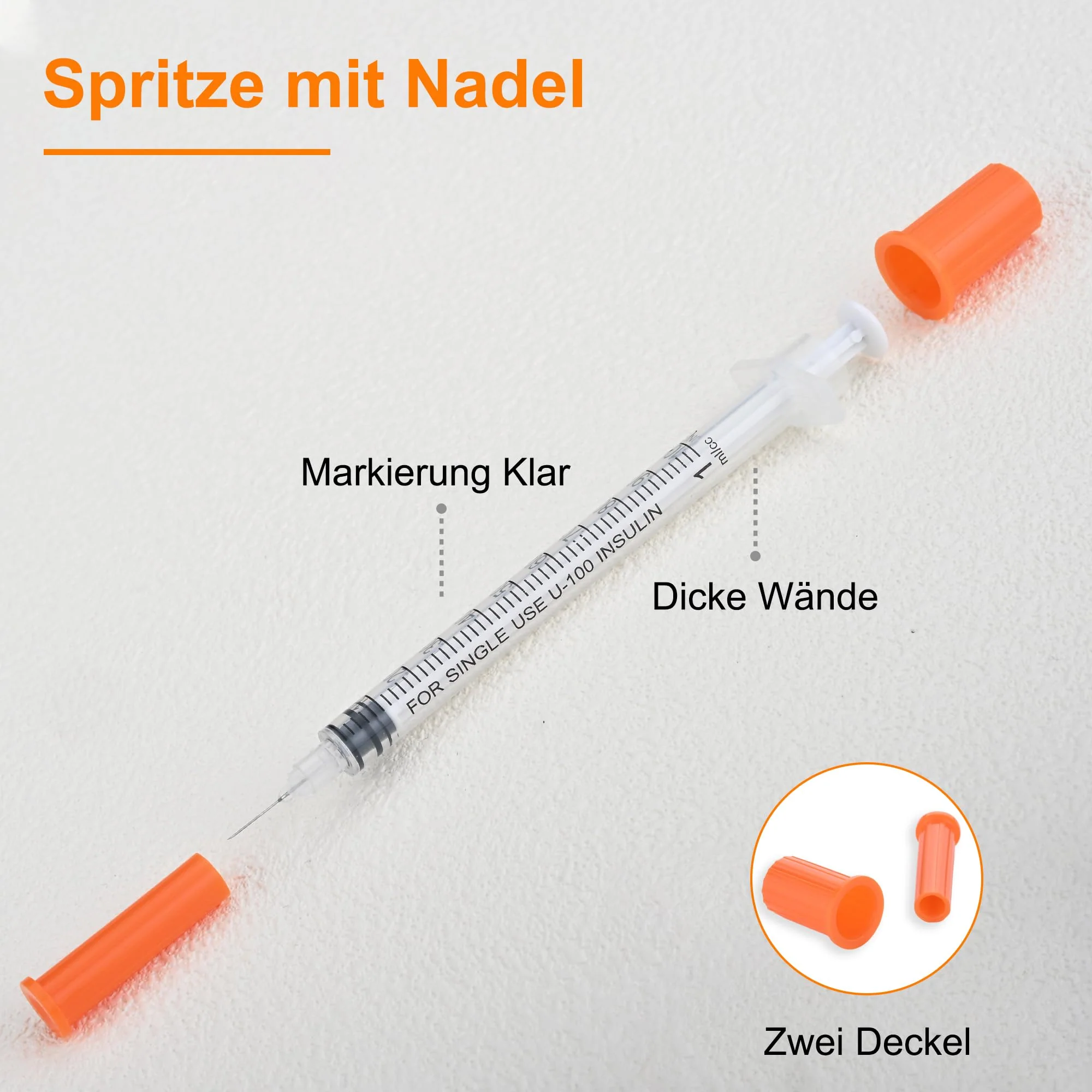 1 ml Plastic Tube, 30G Multi-Purpose Measuring Tools (13 mm) Individually Sealed Pack (20) 20 - Image 4