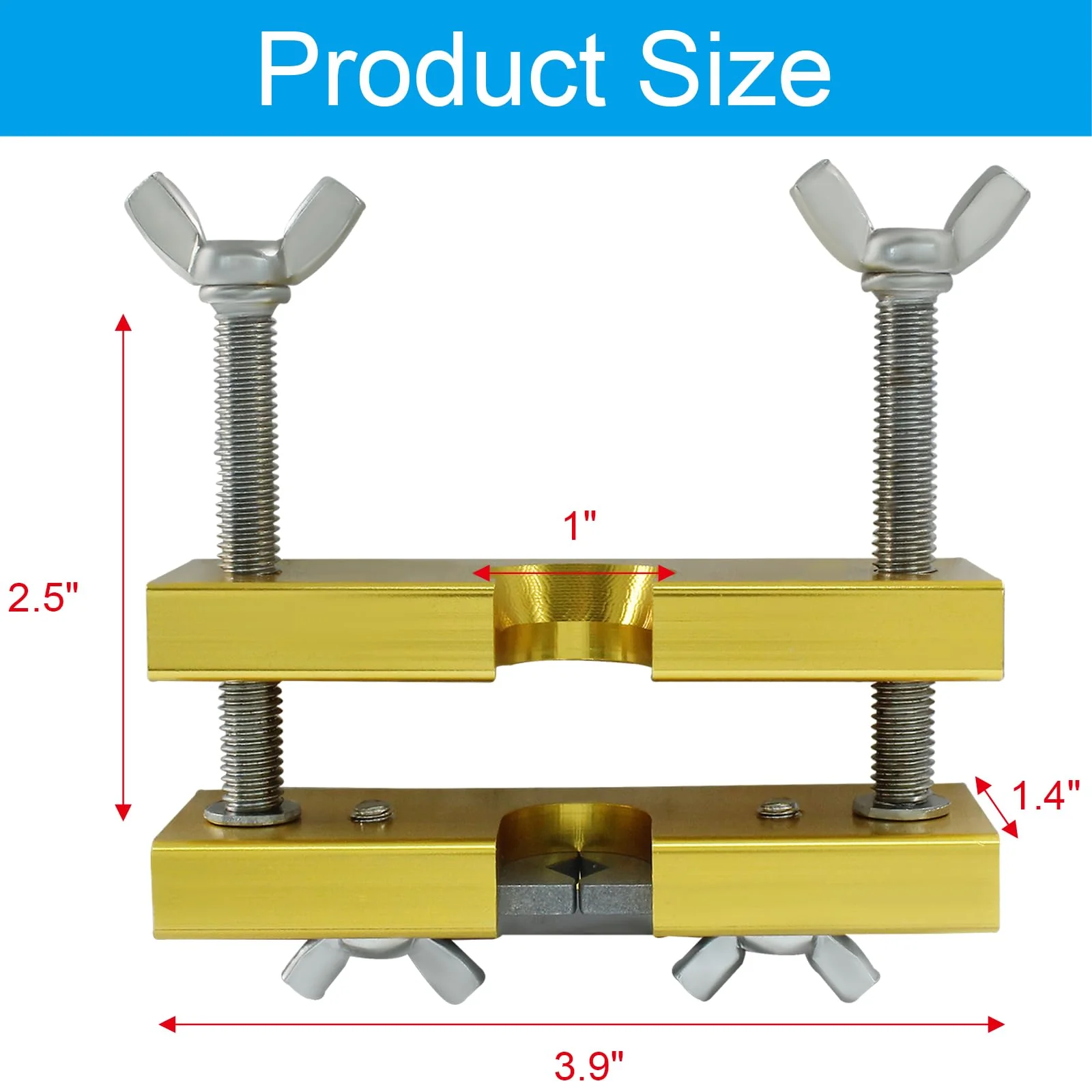 1 Pack Adjustable Mouthpiece Puller Tool, Professional Gold Mouthpiece Remover Aluminium Tool, Trombone Horn Repair Tools for Brass Wind Instruments Musicians - Image 3