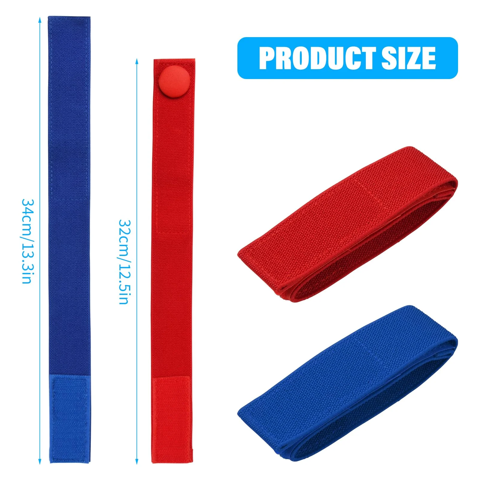 1 Pair of Storage Tube Blood Removal Vein Congestion Dialysis Tourniquet Medical Vein Congestion Fast Tourniquet with Unique Closure System for Hemodialysis Kidney Emergency Nurse First Aid - Image 2