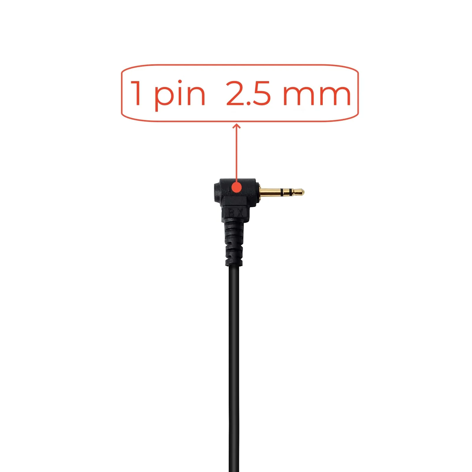 1 Pin 2.5mm D Shape Walkie Talkie Earpiece Headsets with PTT Mic，for Motorola Radios Talkabout Series Two-Way Radios （2 packs） - Image 3