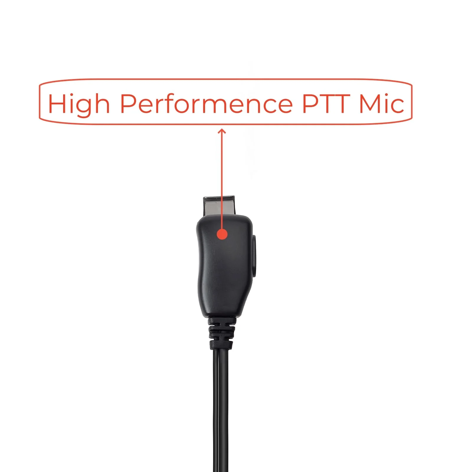 1 Pin 2.5mm D Shape Walkie Talkie Earpiece Headsets with PTT Mic，for Motorola Radios Talkabout Series Two-Way Radios （2 packs） - Image 5