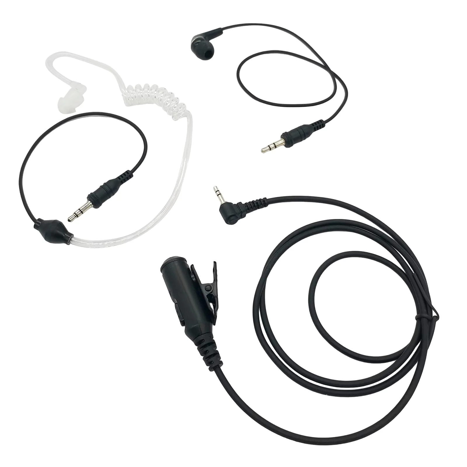 1 Pin 2.5mm Jack Ptt Mic Earpiece Headset Ear Piece Earbud for Motorola Talkabout Walkie Talkie mh230r fr60 mr350r t470 t380 t100 t200tp t260tp t2xx t460 t600 h2o t605 t7100 t472 t800 t6530 - Image 2