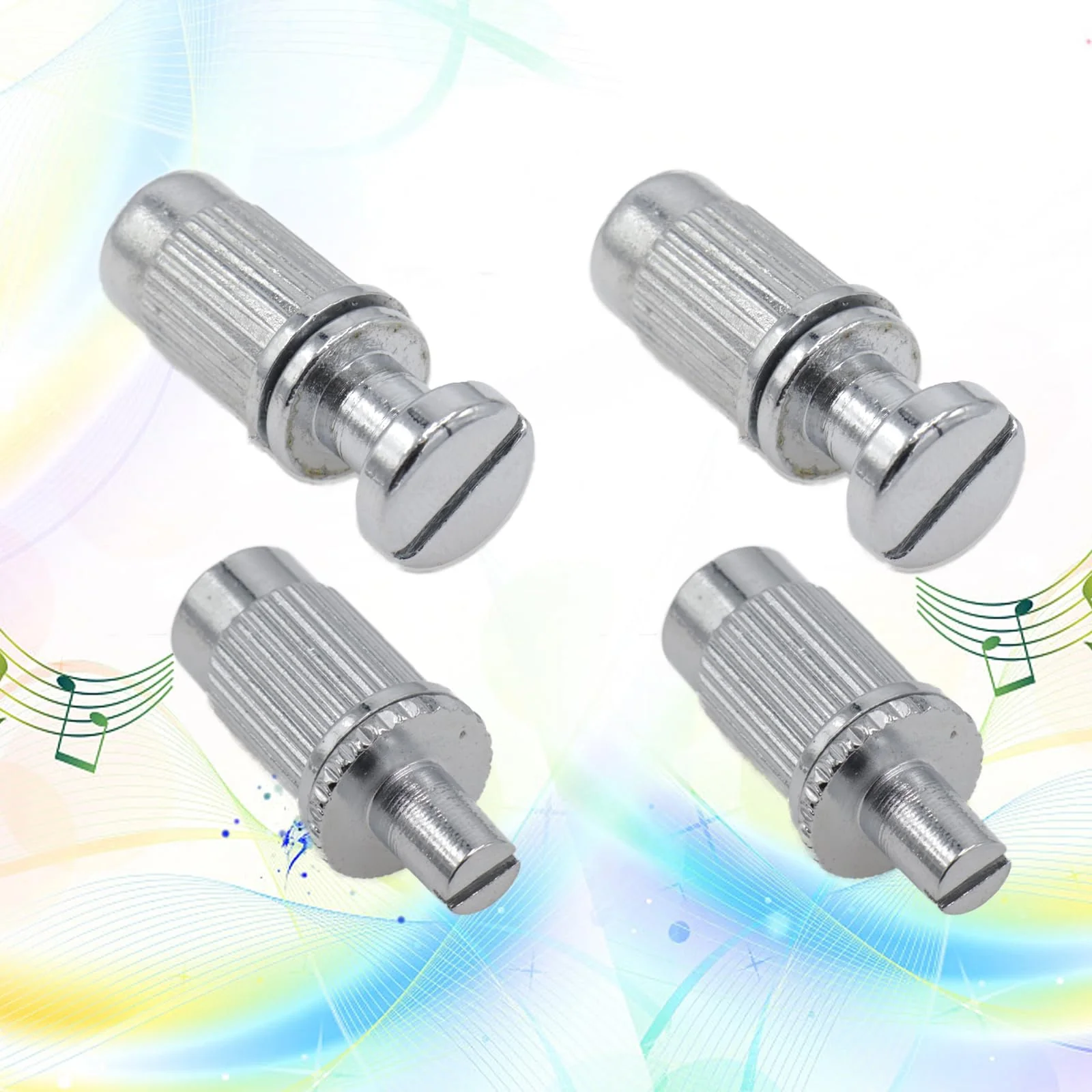 1 Set Silver Metal Tune-O-Matic Electric Guitar Bridge and Tailpiece for Enhanced String Stability, Replacement Electric Guitar Parts Ideal for SG Les Paul LP Guitars - Image 5