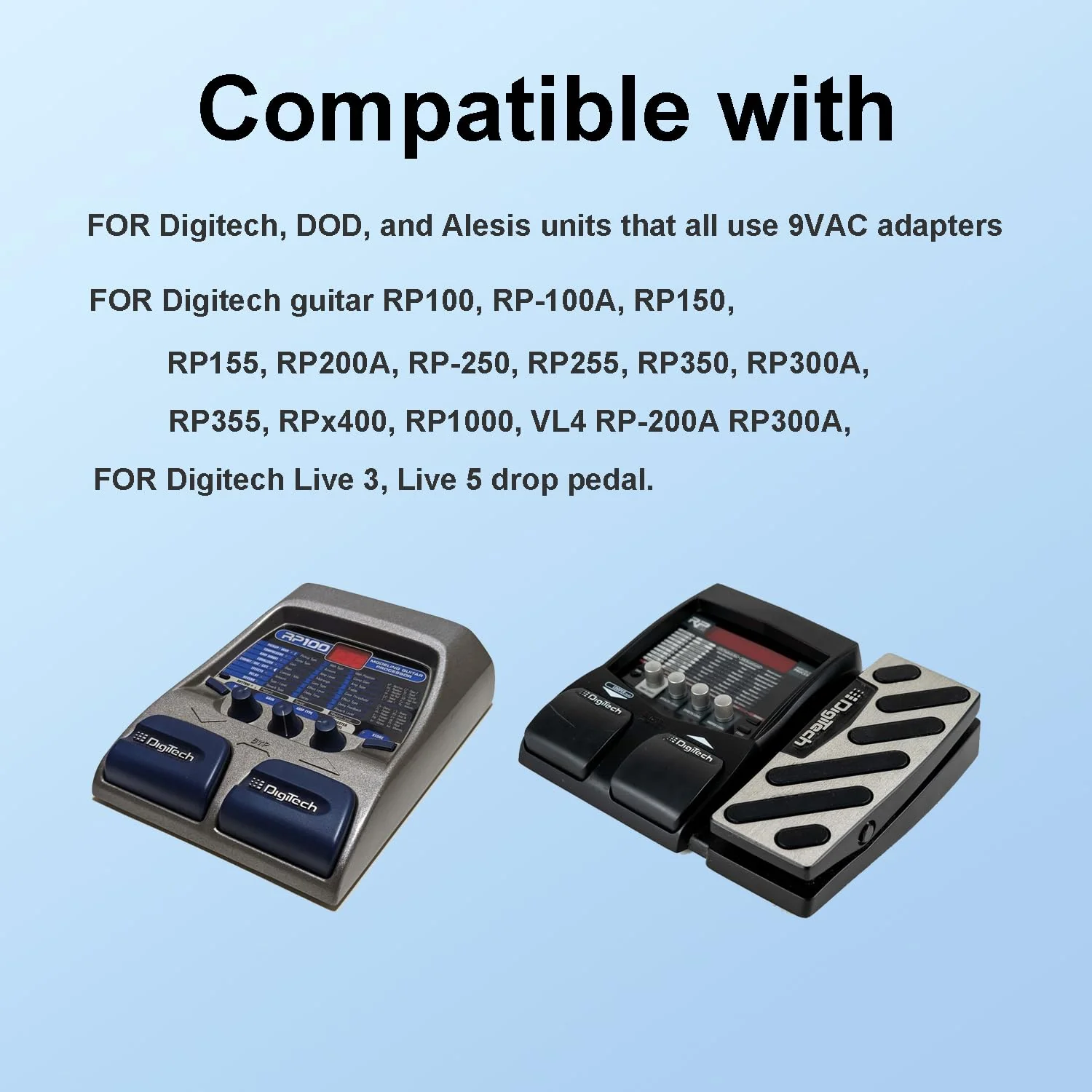 1 spot 9V1.3A Guitar Drop Pedal Power Supply for Digitech Whammy Jamman RP355 RP350 RP100 RP200A RP250 RP255 RP150 RP1000 Multi Effects Processor Switching AC Charger - Image 4