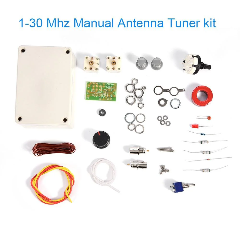 1 to 30 Mhz Hand/Made Radio Antenna, DIY Manual Antenna Tuner Tools Module Kit for HAM Radio QRP - Image 2