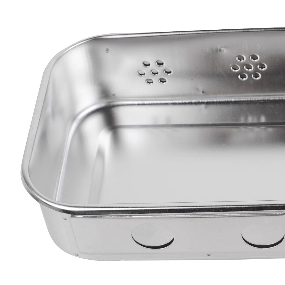 1 x Storage Box for Surgical Instruments Made of Stainless Steel for Professional Operations, Veterinary Medicine, Beauty Salon (11.5 Inches (without Hole)) - Image 5