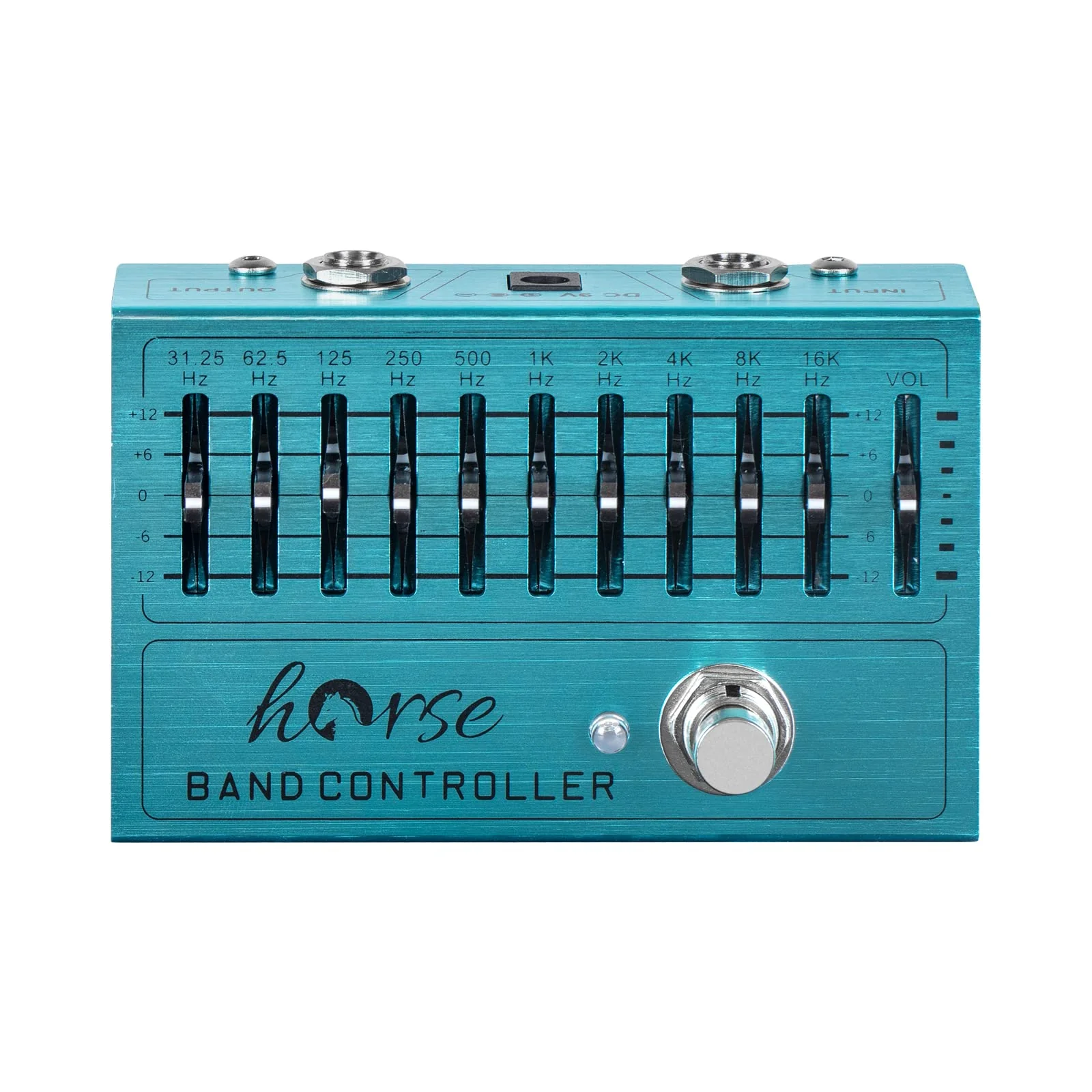10 Band EQ Pedal, Equalizer (31.25Hz-16kHz) with ±12dB Gain/Attenuation for Each Band for Electric Guitar Bass Including 4-string 5-string 6-string 7-string Guitars - Image 8