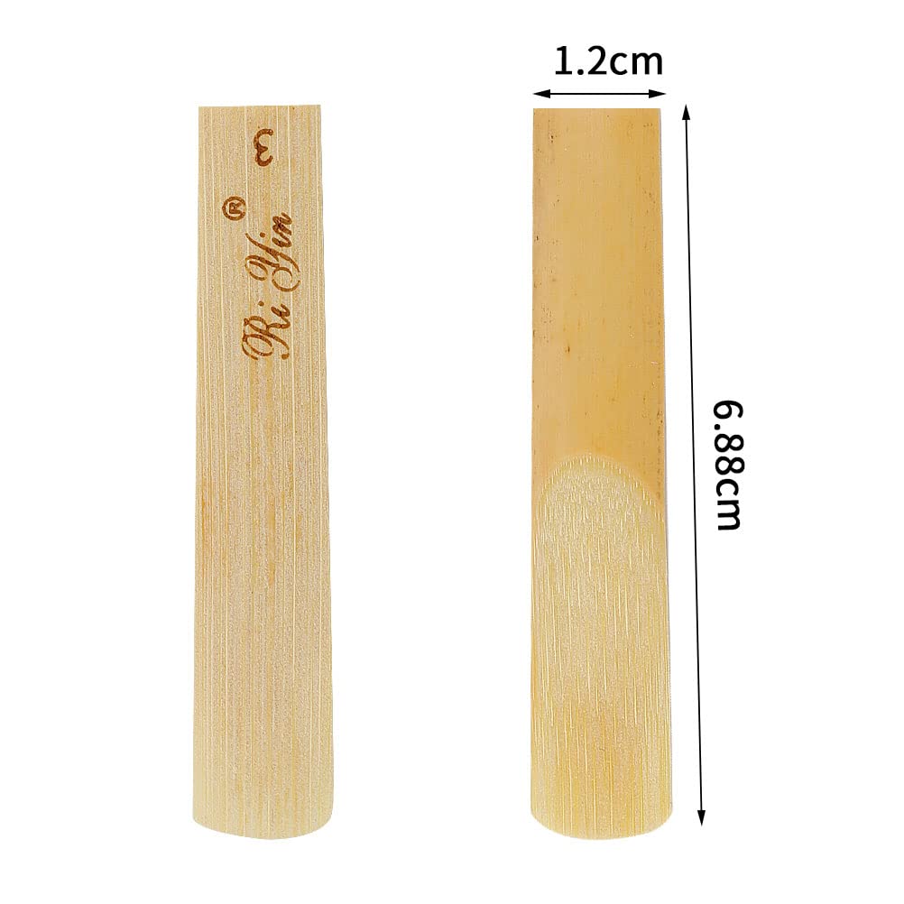 10-Pack Clarinet Reeds, Strength 3, Traditional Bb Reeds with Individual Portable Case 10Pack-Strength 3.0 - Image 4