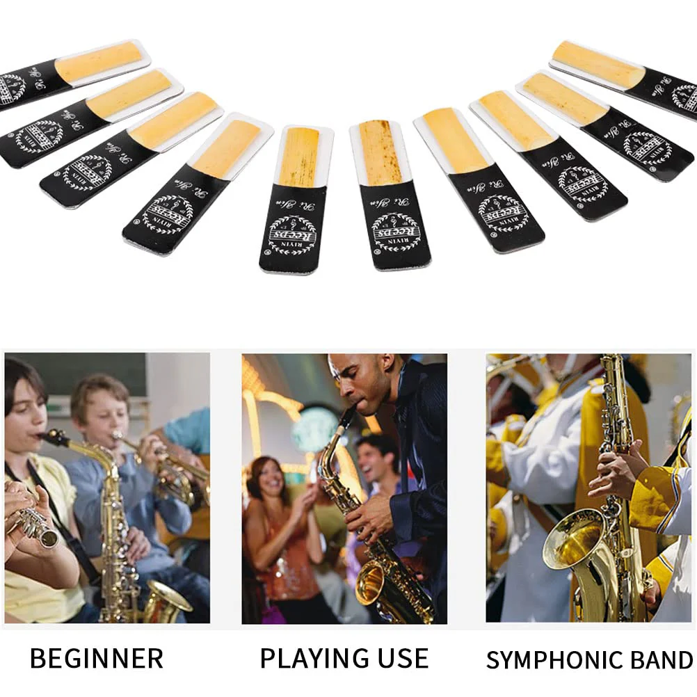 10-Pack Clarinet Reeds, Strength 3, Traditional Bb Reeds with Individual Portable Case 10Pack-Strength 3.0 - Image 7