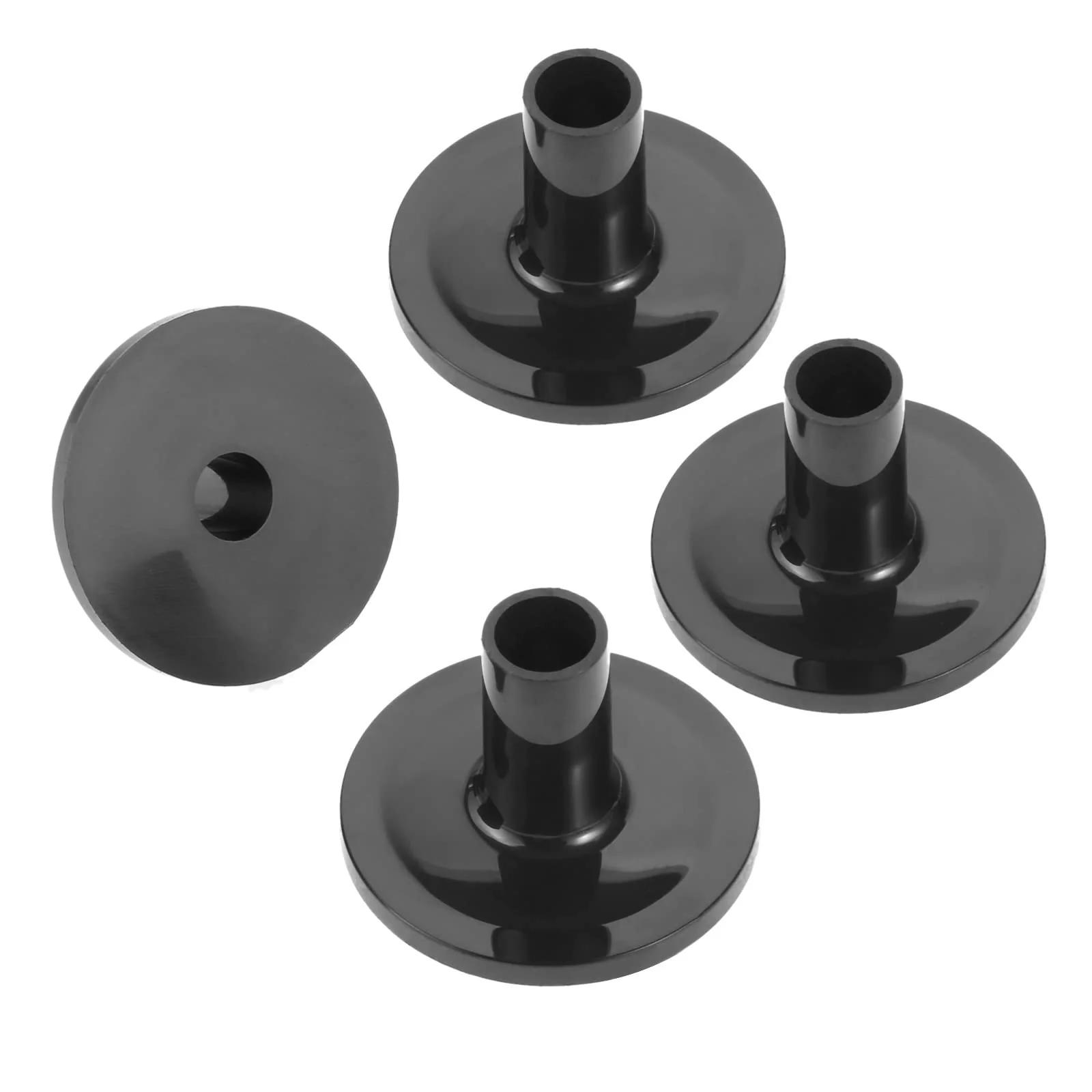10 Pack Drum Cymbal Stand Felts with Felt Pad Washer Set Replacement Sleeves Round Soft Felt Pads Drum Kit Tool Accessories - Image 5