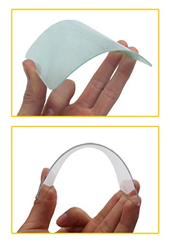 10-PACK Welding Protective Lens Replacement 4.5 X 5.25 inch (114 mm x 133 mm) Transparent Cover Lens Cover 4.5 X 5.25in - Image 4