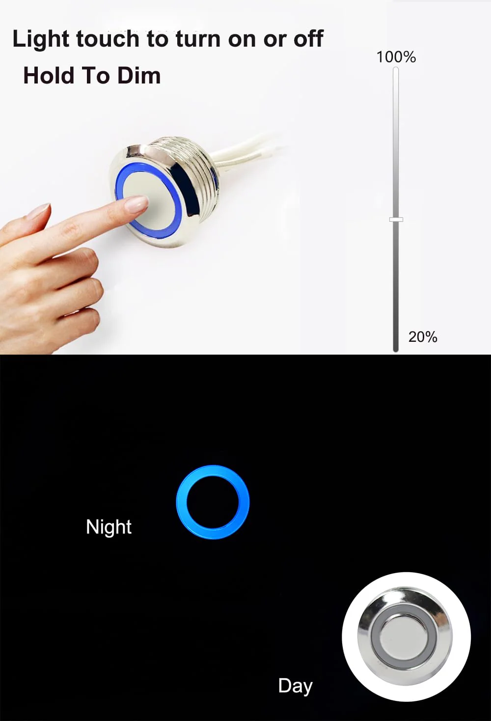 10 Pcs COB LED Strips Bright Dispaly Case Under Cabinet Light,Touch Sensor, Bedrooms Shelf, Wardrobes Cabinet,Cupboard Efficient Illumination Light (Warm White, 10 * 2Ft LED Strips 10*2Ft COB Strips Warm White - Image 7