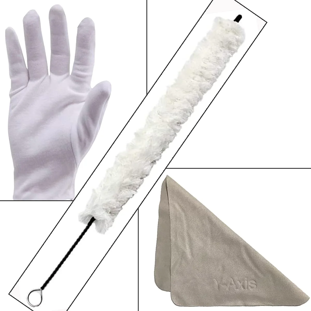 10 Pcs Flute Cotton Cleaning Brush Kit - Image 3