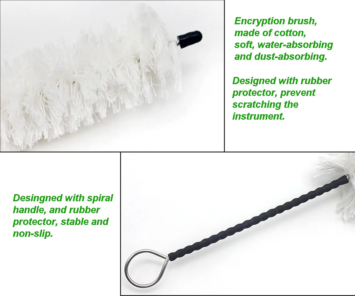 10 Pcs Flute Cotton Cleaning Brush Kit - Image 5