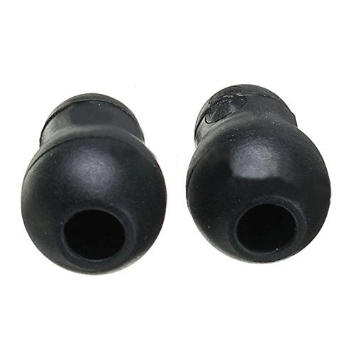 10 pcs Reusable Black Silicone Soft Earplug Eartips for Stethoscope 2cm x 1.2cm - Image 6