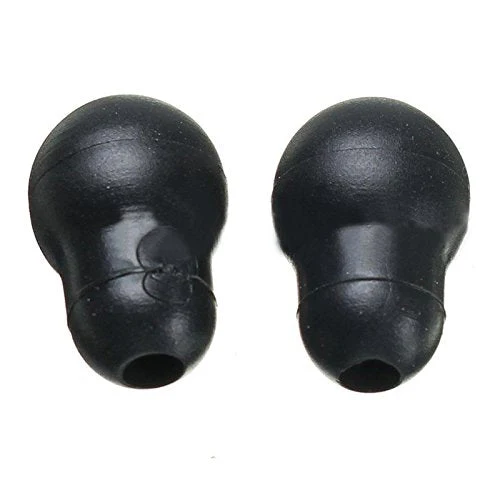 10 pcs Reusable Black Silicone Soft Earplug Eartips for Stethoscope 2cm x 1.2cm - Image 7