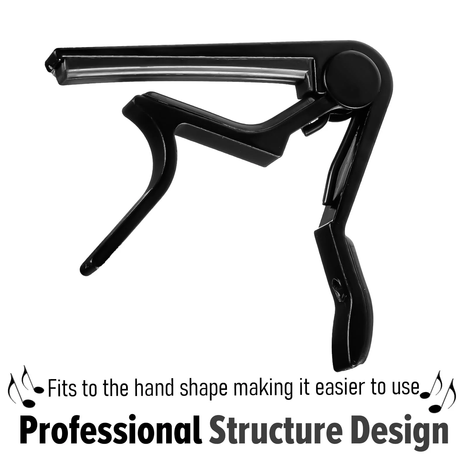 10 Pieces Guitar Clamp Capo Aluminum Metal Universal Electric Guitar Capo Clamp for Various Types Lightweight String Instrument - Image 3