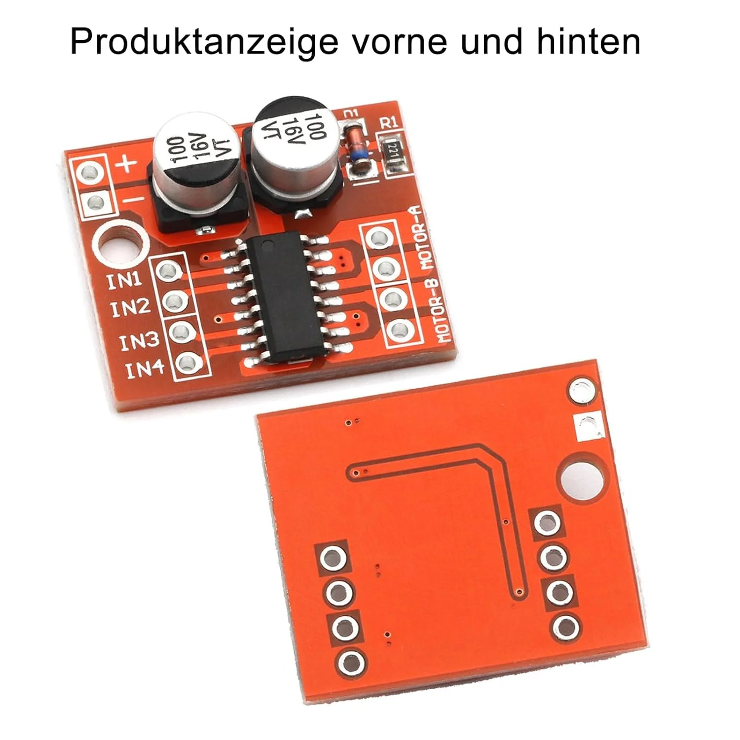 10 x 2-way DC motor drive board module mini L298N, 1.5A forward and reverse PWM speed control, dual H-bridge stepper motor, mini L298N - Image 5