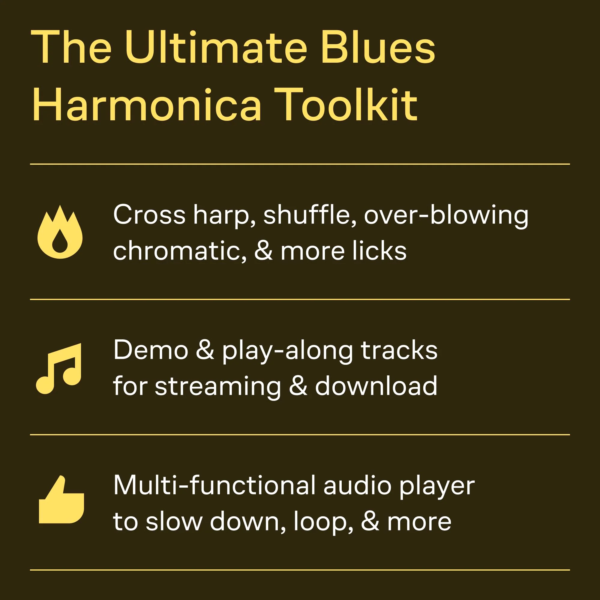 100 Authentic Blues Harmonica Licks Steve Cohen | Harmonica Instructional Book with Online Audio | Learn Blues Harmonica Techniques, Solos, and Riffs | Beginner to Advanced Sheet Music Songbook - Image 8