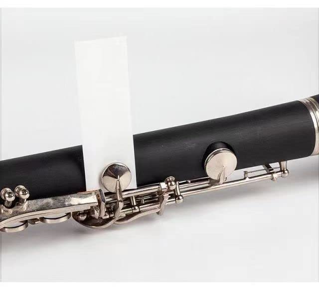 100 Sheets Saxophone Cleaning Paper Woodwind Mouthpiece Pad Anti-Sticky Button Drying Absorbent Cleaner Papers for Sax Flute Clarinet Oboe Bassoon Maintenance - Image 5