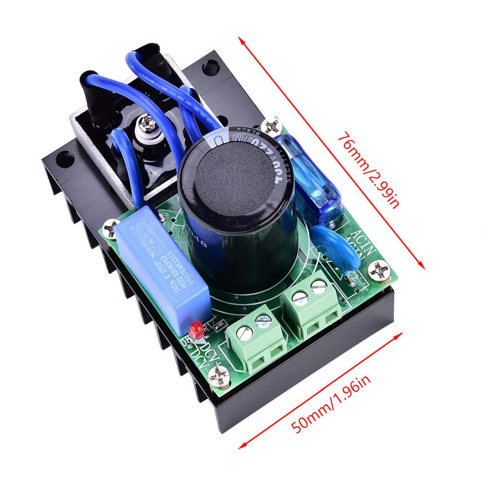 10A Universal Rectifier Module for Multiple Protection 0-220 VAC to 0-311 VDC - Image 2