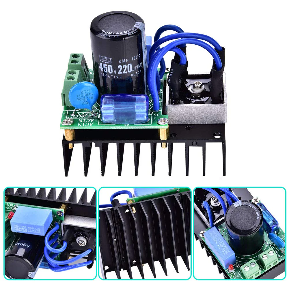 10A Universal Rectifier Module for Multiple Protection 0-220 VAC to 0-311 VDC - Image 3