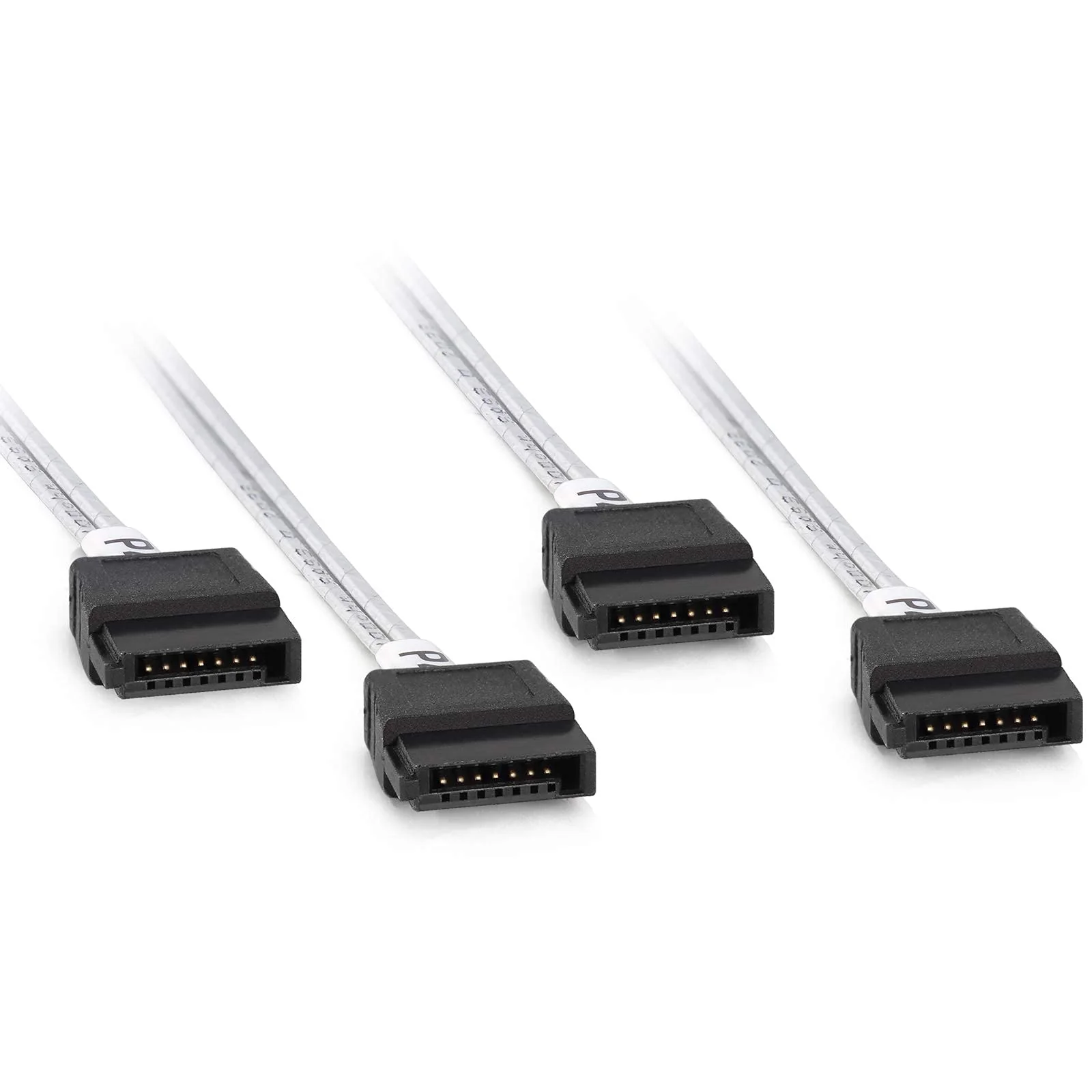 10Gtek MiniSAS HD SFF-8643 Breakout to 4xSATA Cable, Compatible with Raid Controller Hard Drive, 0.5m(1.6ft) 8643-4xSATA - Image 3