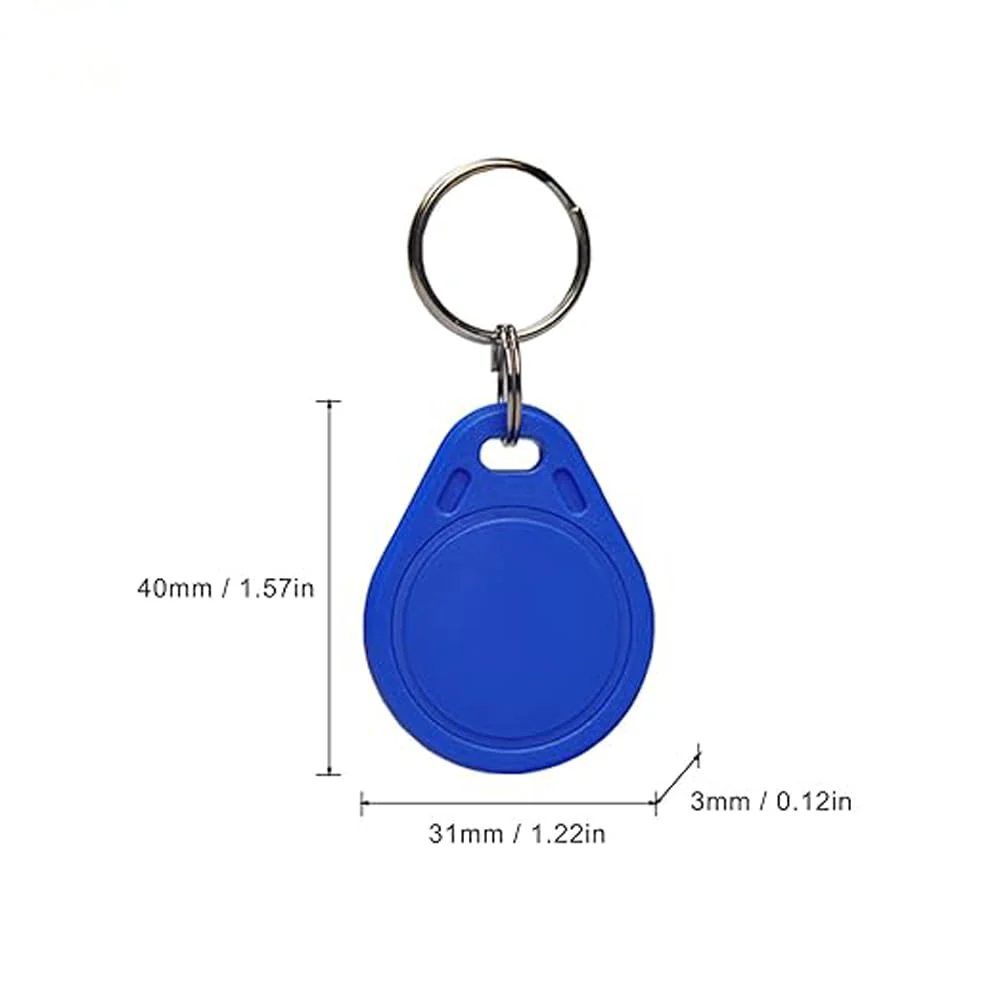 10pcs 13.56MHz UID Rewritable IC Clone Smart Key Fobs,Blank Tag Writable Readable,Access Control RFID Tag Token,Access Control Key Card Used to Copy/Clone Card Keyfob - Image 7
