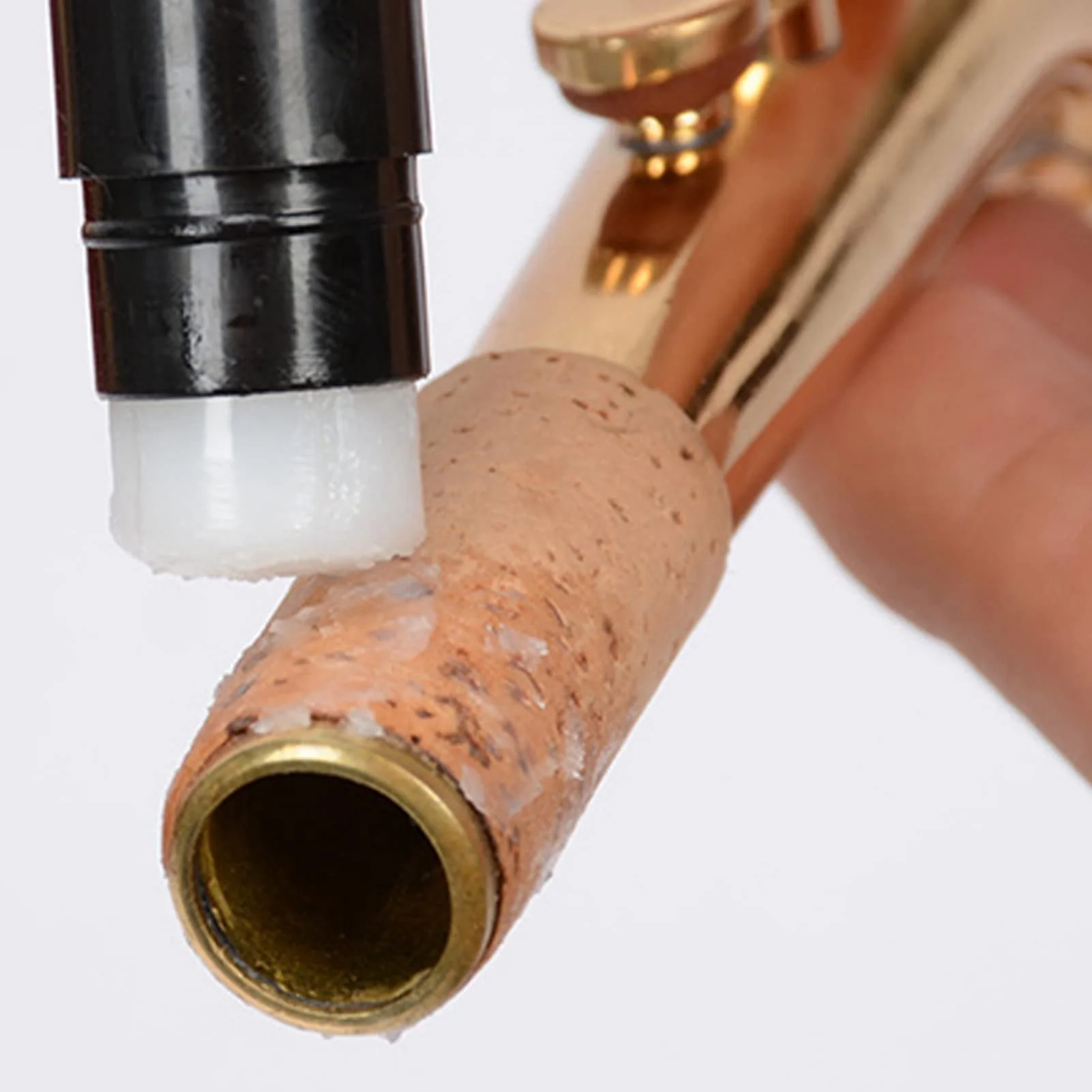 10Pcs Clarinet Neck Joint Cork, Clarinet Instrument Sheet Accessories Replacement Natural Key Strips Ligature Mouthpiece Pad Maintenance Kit Part Flute Saxophone Woodwind Repair Oboe Flute - Image 4