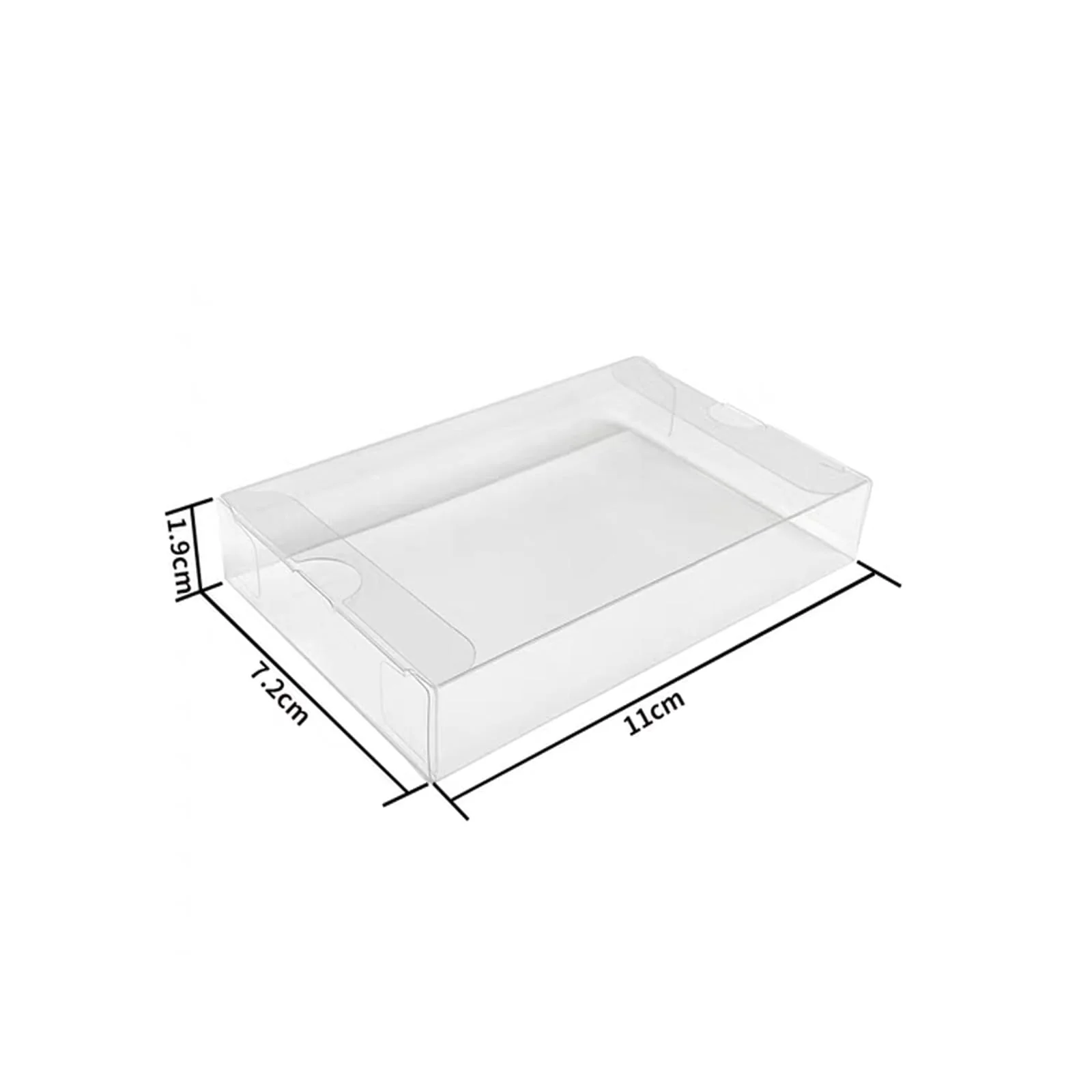 10PCS Clear Dust-Proof Resealable Protective Outer PET Display Sleeves for Cassette Tape - Image 4