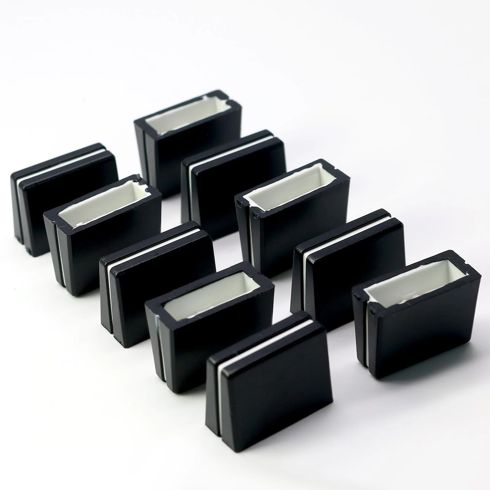 10pcs Fader Caps, Mixer Slider Fader Knobs Black Fader Cap for Pioneer DJM350, 400, 500, 700, 750, 800, 850, 900NEXUS, 900SRT, 900NXS2, 2000, 2000nexus, Easy Installation, Black - Image 7