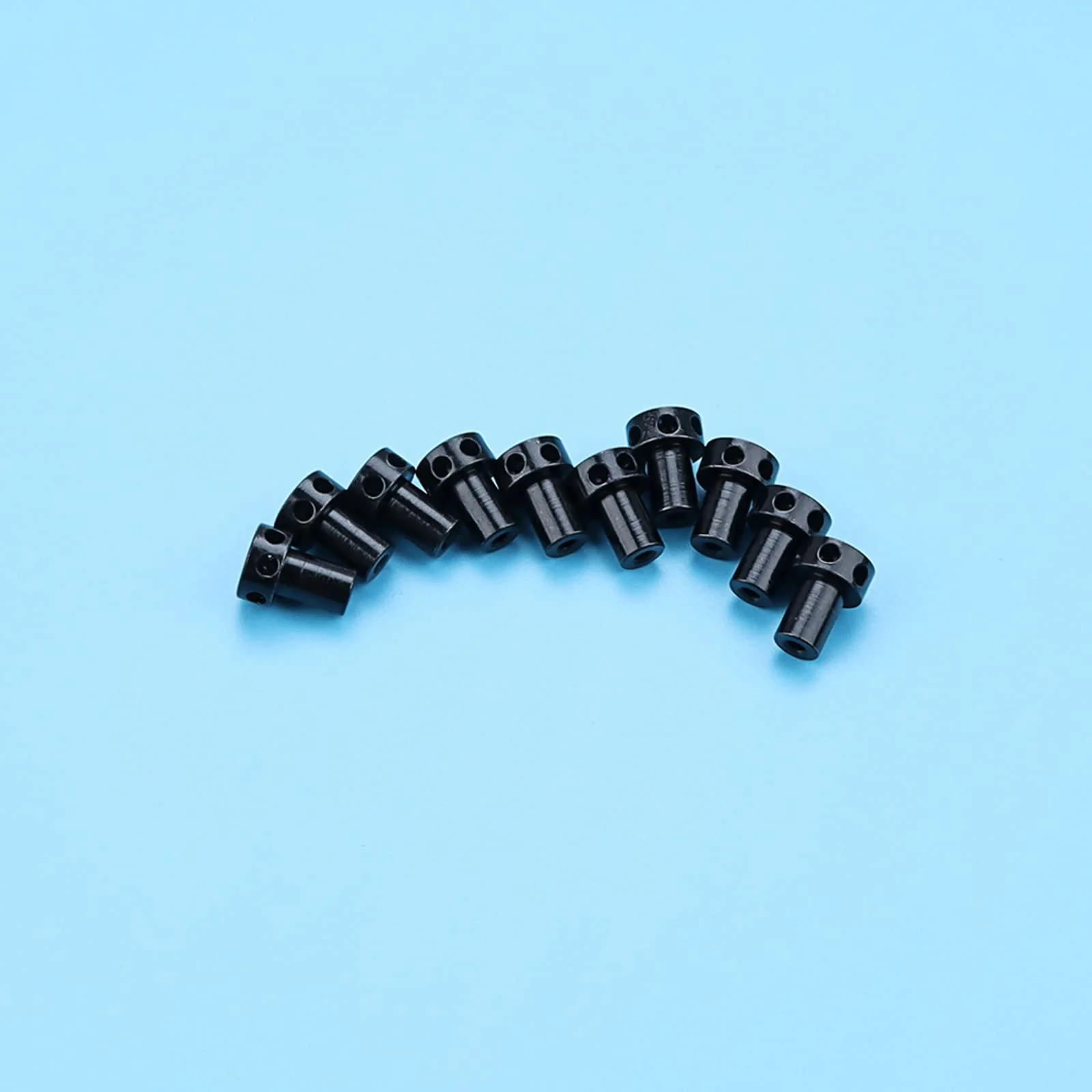 10pcs Guitar Spoke Wheel Truss Rod Nuts, Hat Shape Steel Tuning Rod Nuts, Guitar Truss Rod Nut Steel Bar Adjusting Tool for Guitar Bass Mandolin Black - Image 4