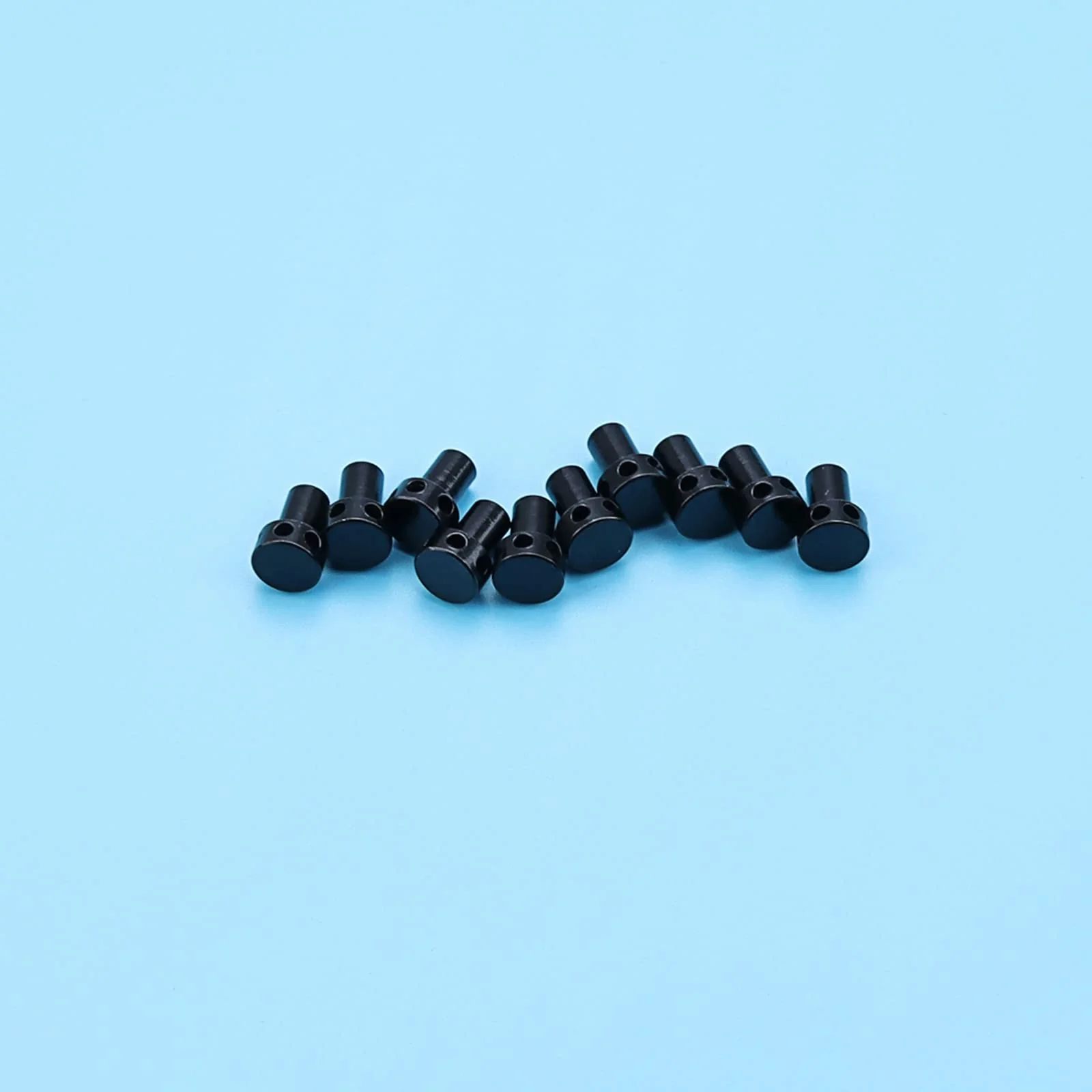 10pcs Guitar Spoke Wheel Truss Rod Nuts, Hat Shape Steel Tuning Rod Nuts, Guitar Truss Rod Nut Steel Bar Adjusting Tool for Guitar Bass Mandolin Black - Image 6