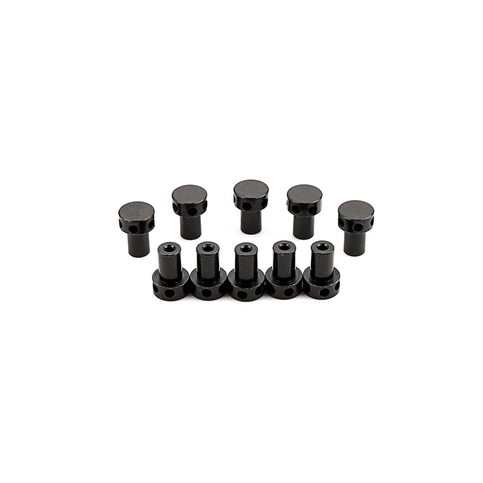 10pcs Guitar Spoke Wheel Truss Rod Nuts, Hat Shape Steel Tuning Rod Nuts, Guitar Truss Rod Nut Steel Bar Adjusting Tool for Guitar Bass Mandolin Black - Image 9