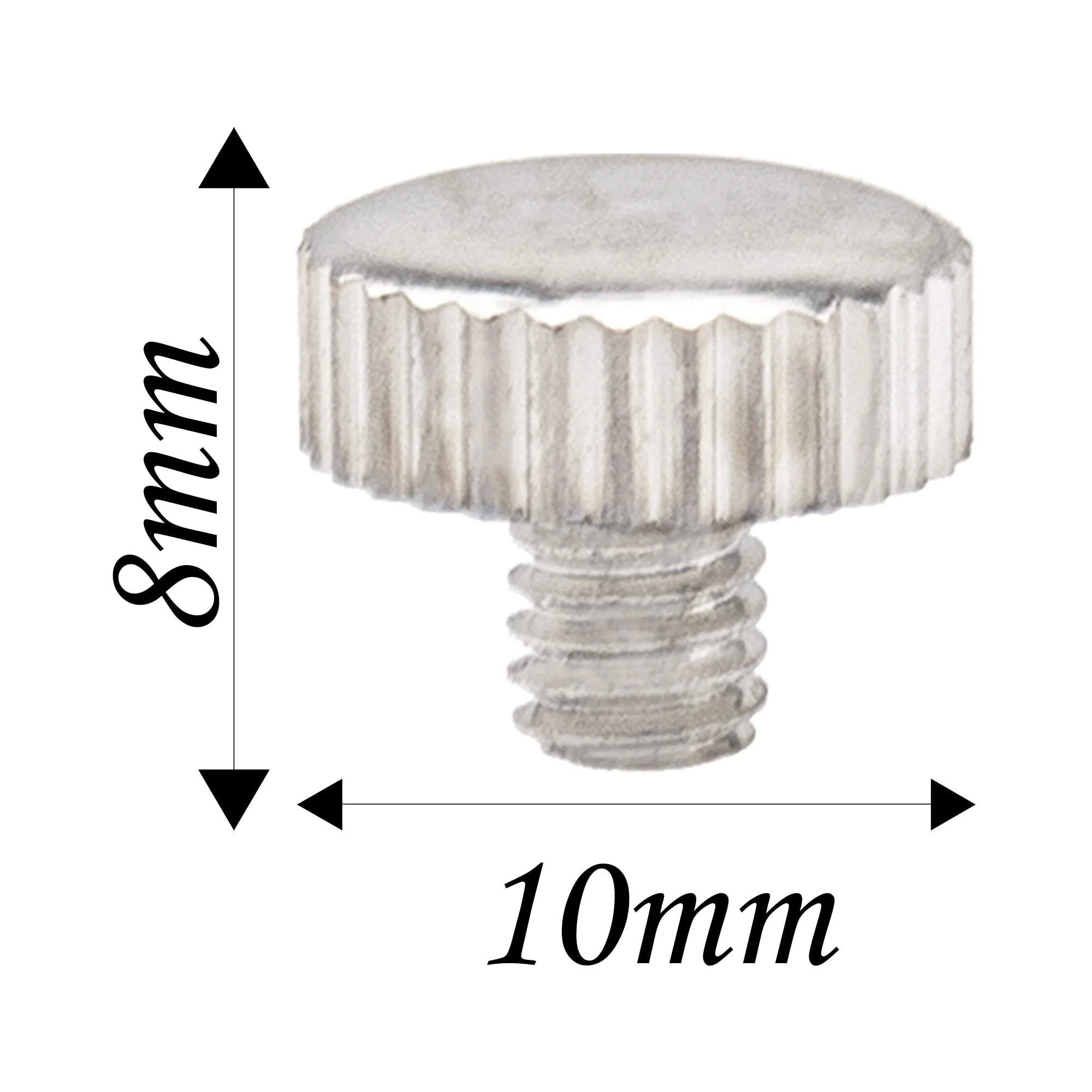 10Pcs Yootones Trumpet Slide Finger Ring Holder Screw Compatible with Trumpet Accessory Replacement (Silver) - Image 4
