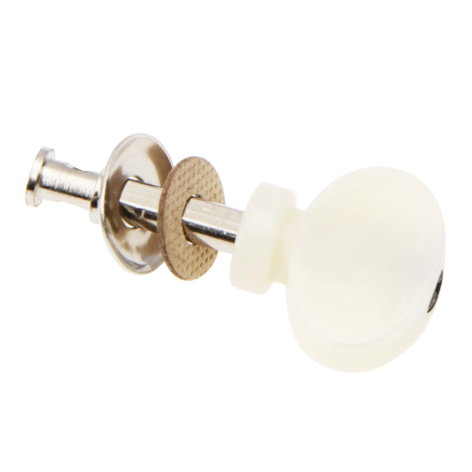 10Pcs Yootones Ukulele Guitar String Tuning Pegs Keys Heads Knobs Compatible with Ukulele String Quasi-Plastic Handle Musical Tuners Instrument Accessories (White) White - Image 3