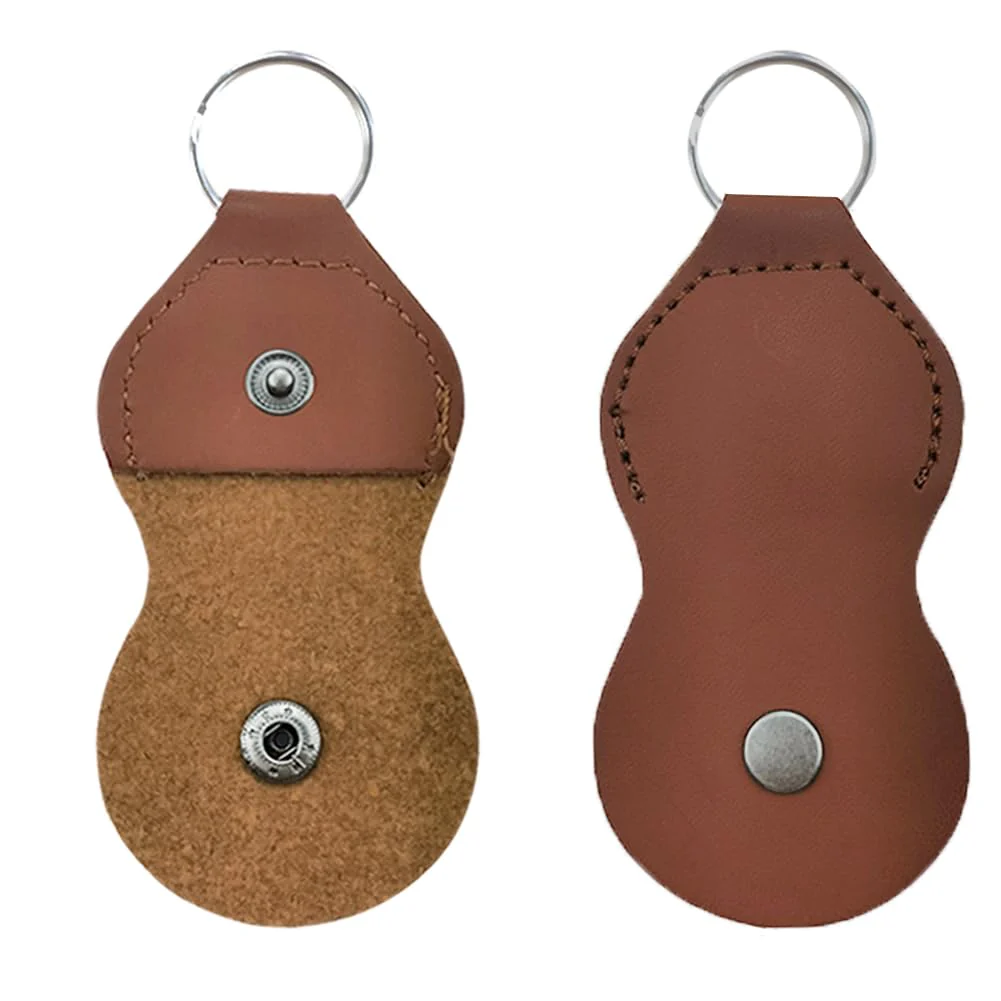 12 PACK Leather Guitar Pick Holder Keychain,Guitar Pick Holder Case Bag,Guitar Key Cases Bag Gift for Guitar Players - Image 3
