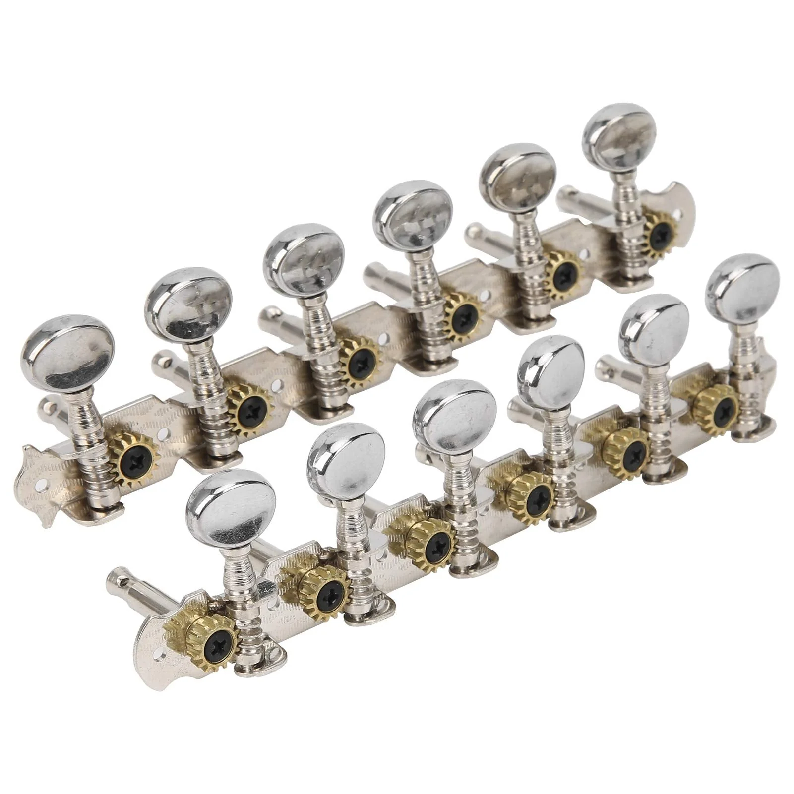 12 String Guitar Tuning Pegs Zinc Alloy Machine Heads for Acoustic Guitar 6L6R Replacement Tuners Folk Classical Instrument Set - Image 8