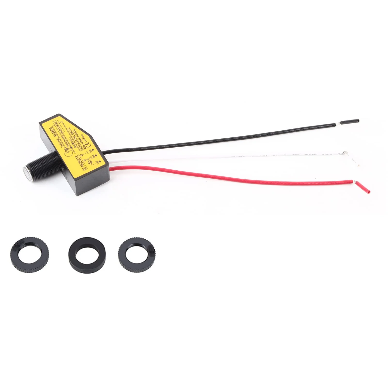12 V Light Sensor, Twilight Switch 12 V, 12 V, 24 V, 36 V, 48 V Photocell Switch, Mini Light Switch Sensor, Dusk Control Until Dawn, Automatic On and Off, 8 V to 50 V - Image 3